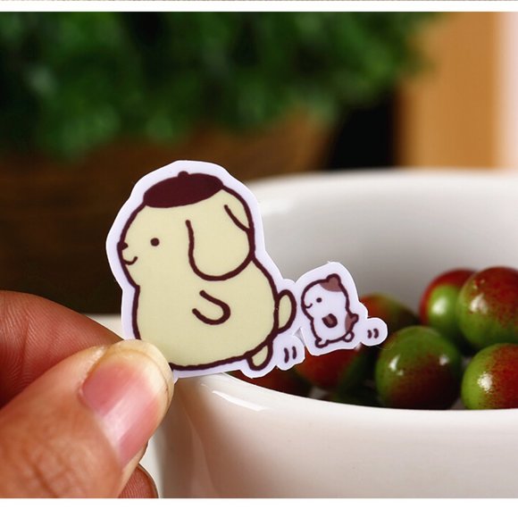 Pompompurin Waterproof Stickers - Picture 4 of 4